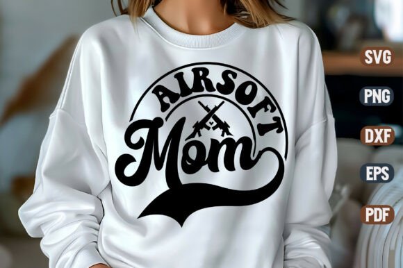 Airsoft Mom SVG Design