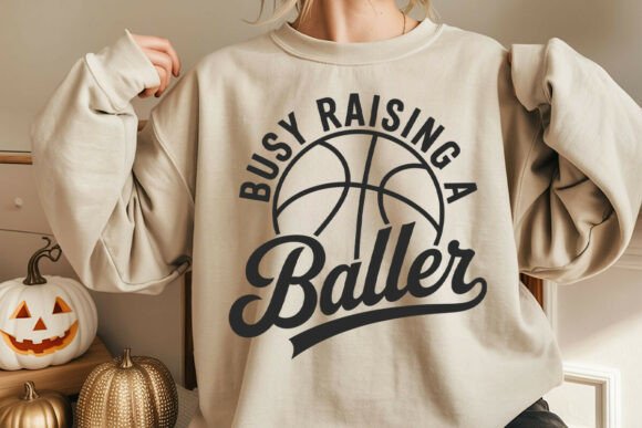 Busy Raising a Baller SVG Basketball SVG