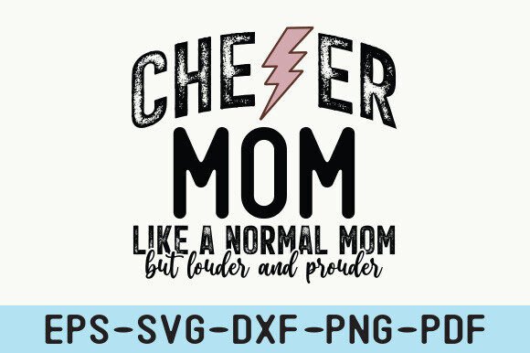Cheer Mom SVG, Cheer Mom PNG