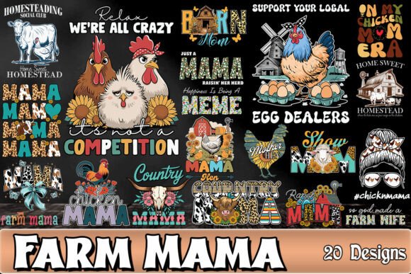 Farm Mama SVG Bundle