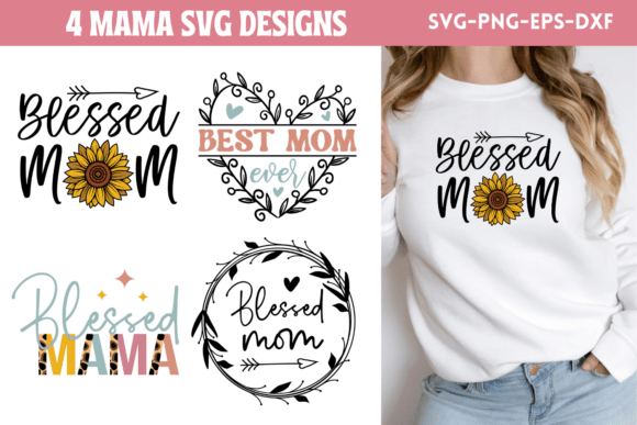Mama SVG Bundle, Mom SVG Bundle 1