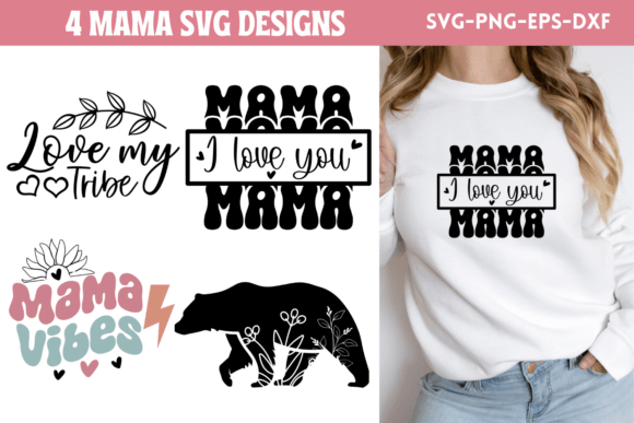Mama SVG Bundle, Mom SVG Bundle 2