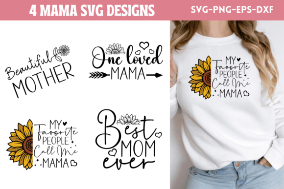 Mama SVG Bundle, Mom SVG Bundle 5