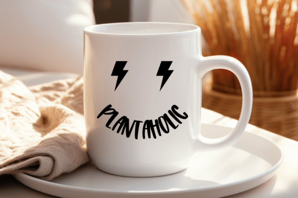 Plantaholic SVG: Retro Plant Charm, Real Embroidery Test