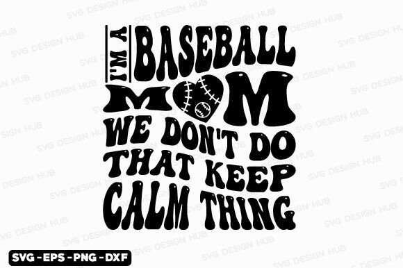 Retro Baseball SVG PNG, Baseball Mom Svg