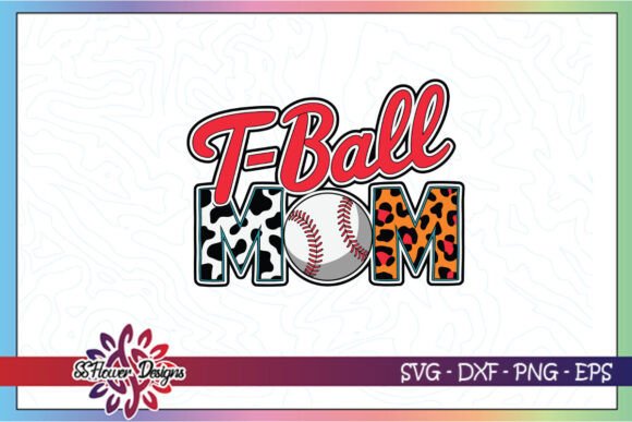 T-ball Mom Love Sport Mom SVG